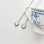 Heliophilia Silver Collar Denic Grey Plata y Blanco